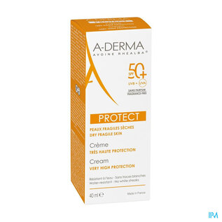 A-Derma Aderma Protect Creme S/parfum Tube 40ml