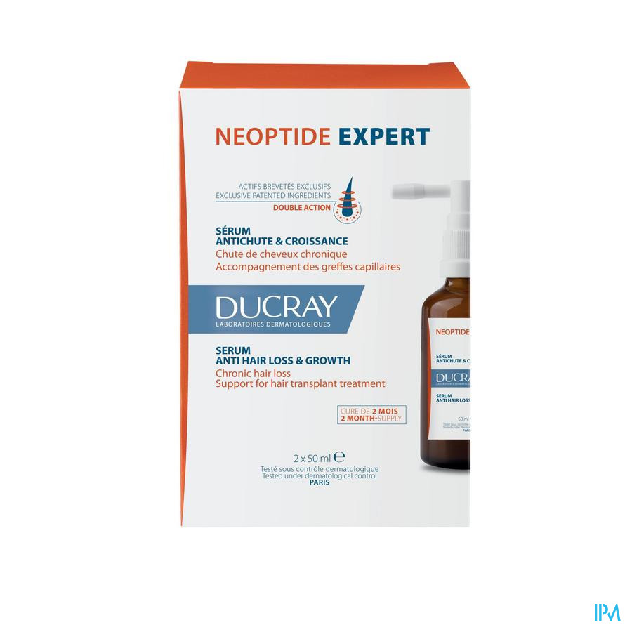 Ducray Neoptide Serum Expert Pro Haardens. 2x50ml