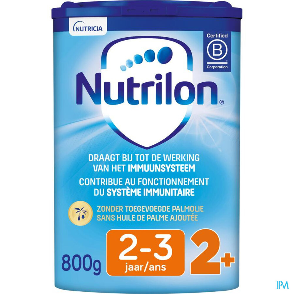 Nutrilon 2+ Lait De Croissance en poudre bébé dès 2 ans 800g