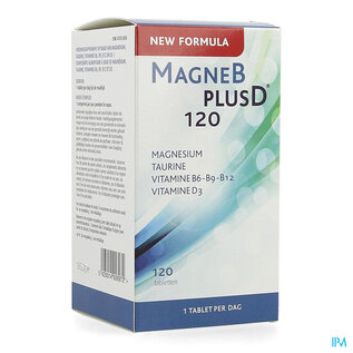 B+ Pharma MagneBPlusD Tabl 120 Nf
