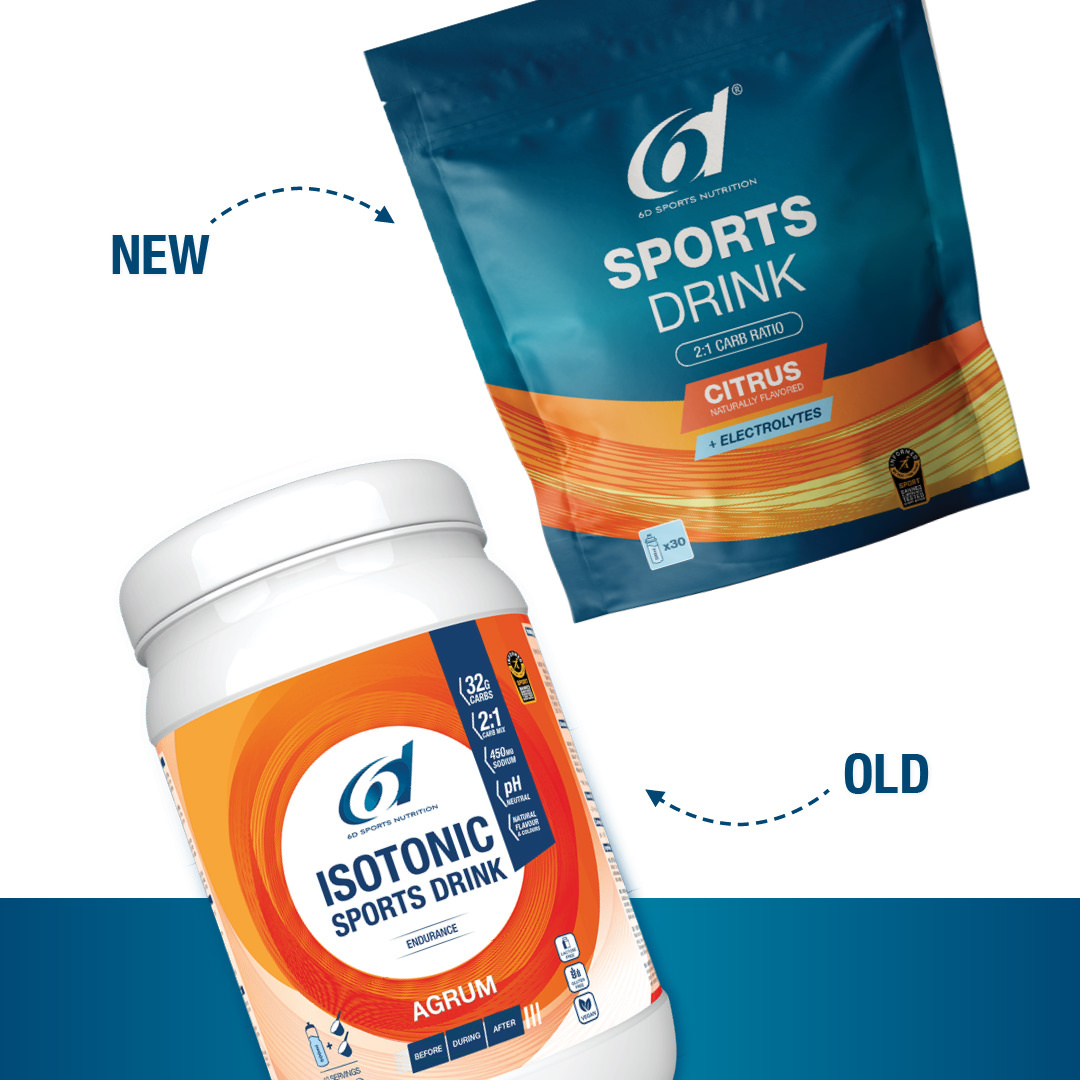 6d sport 6d Sports Drink Citrus 1kg