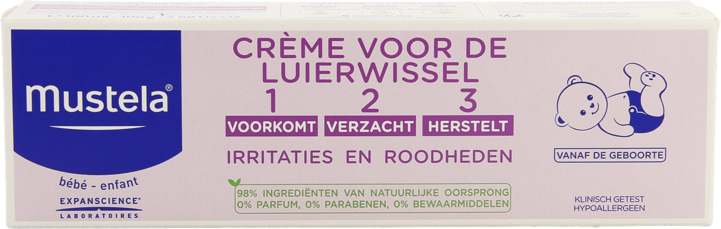 Mustela Mustela Bb Creme Change 1-2-3 100g