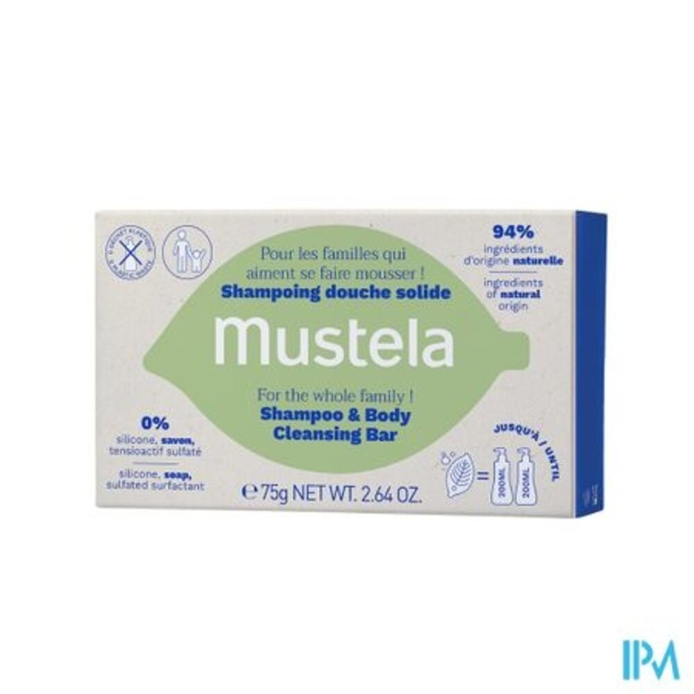 Mustela Mustela Fam Solide Douche Sh 75g