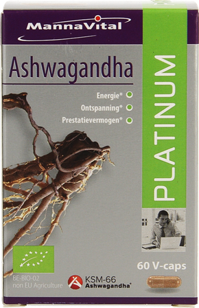 MANNAVITAL Mannavital Ashwagandha V-caps 60