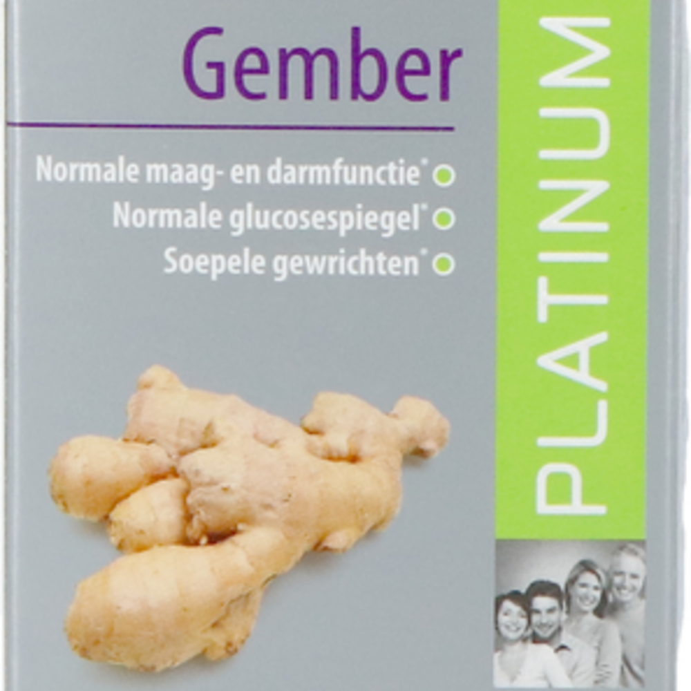 MANNAVITAL Mannavital Gember Platinum V-caps 90