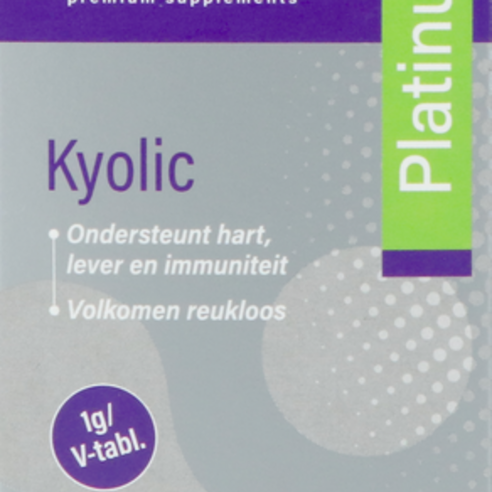 MANNAVITAL Kyolic Platinum (Gefermenteerde knoflook)
