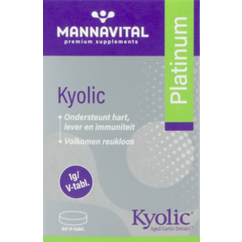 MANNAVITAL Kyolic Platinum (Gefermenteerde knoflook)