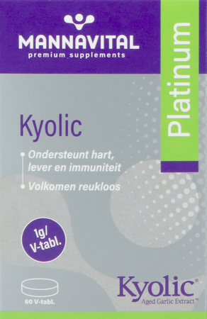 MANNAVITAL Kyolic Platinum (Gefermenteerde knoflook)