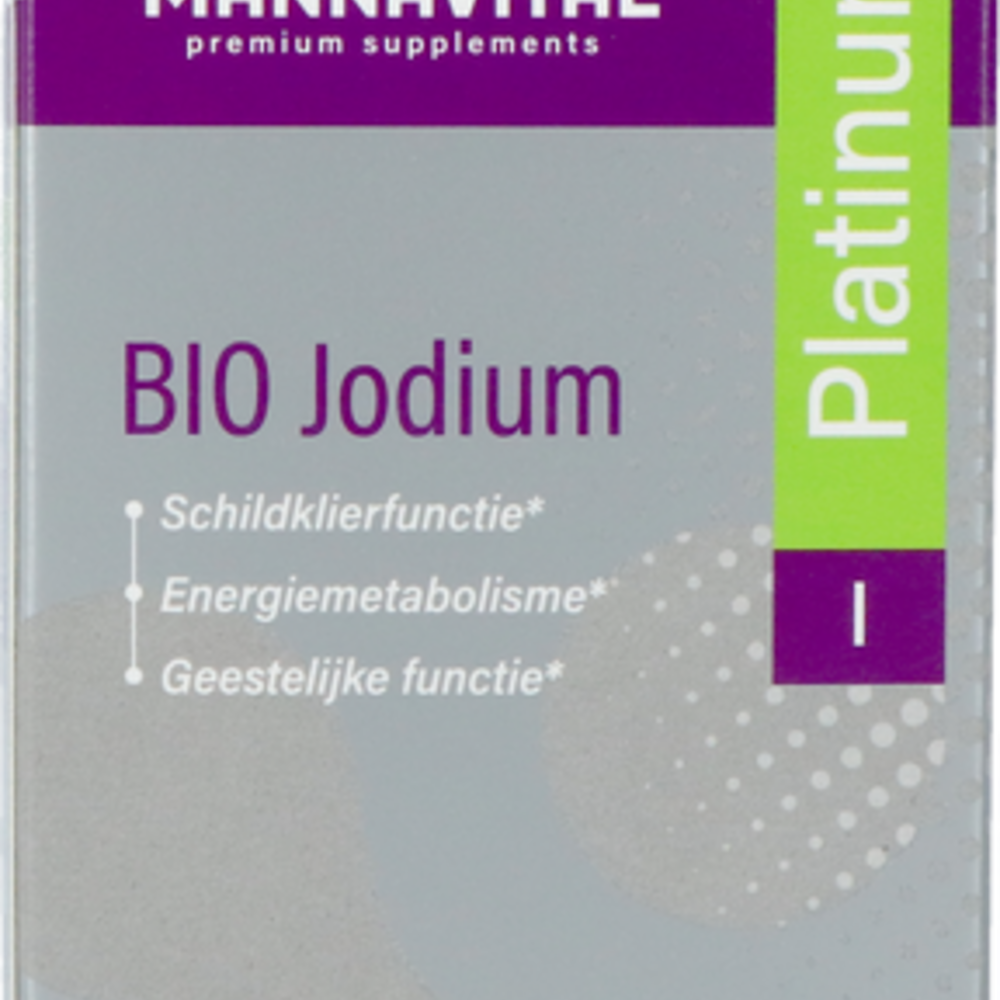 MANNAVITAL Mannavital Jodium Platinum Bio V-caps 90