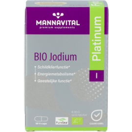 MANNAVITAL Mannavital Iode Platinum Bio V-caps 90