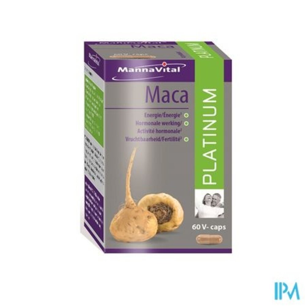MANNAVITAL Mannavital Maca Platinum V-caps 60