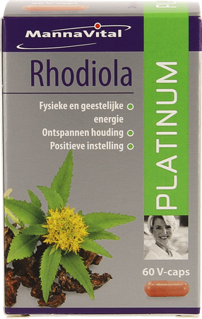 MANNAVITAL Mannavital Rhodiola Platinum V-caps 60