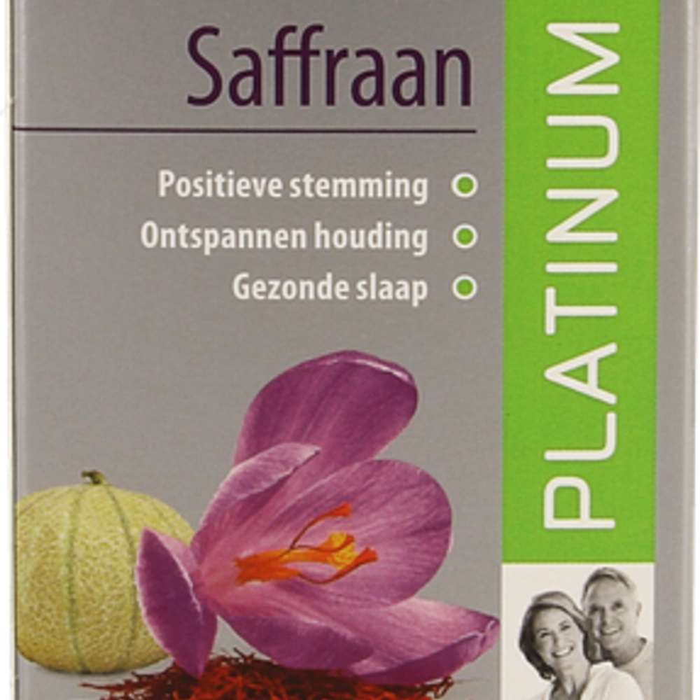 MANNAVITAL Mannavital Bio Saffraan Platinum V-caps 60