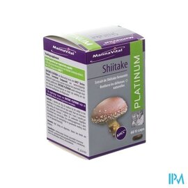 MANNAVITAL Mannavital Shiitake Platinum V-caps 60