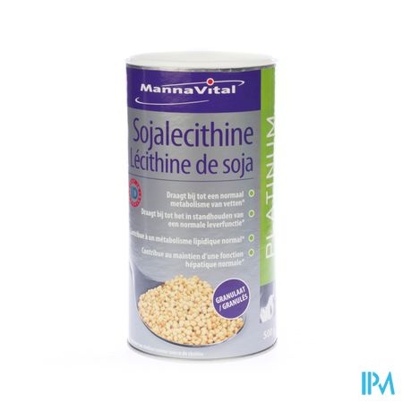 MANNAVITAL Mannavital Lecithine Soja Platinum Gran 500 Gr