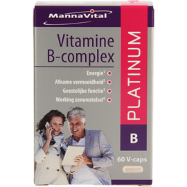 Mannavita Vitamine B Complex V-caps 60