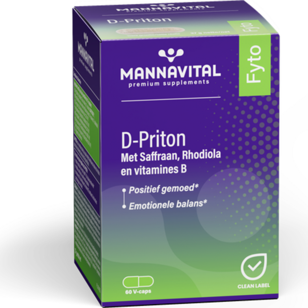 MANNAVITAL Mannavital D-priton V-caps 60