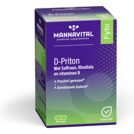 MANNAVITAL Mannavital D-priton V-caps 60