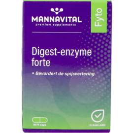 MANNAVITAL Mannavital Digest Enzyme Forte V-caps 60
