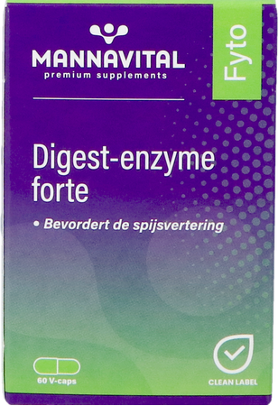 MANNAVITAL Mannavital Digest Enzyme Forte V-caps 60