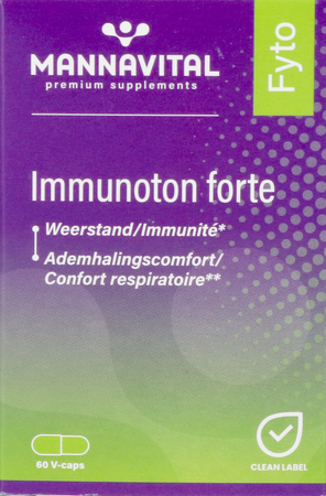 MANNAVITAL Mannavital Immunoton Forte V-caps 60