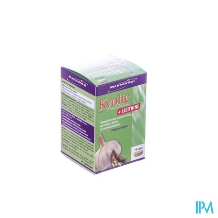 MANNAVITAL Mannavital Kyolic + Lecithine Caps 75