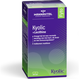 MANNAVITAL Mannavital Kyolic + Lecithine Caps 200