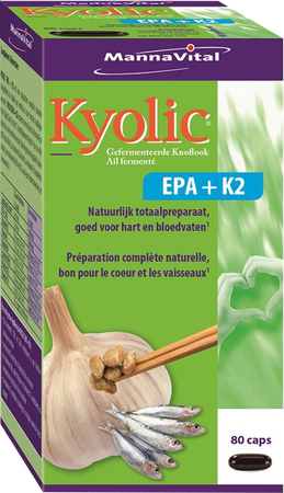 MANNAVITAL Mannavital Kyolic Epa+k2 Caps 80