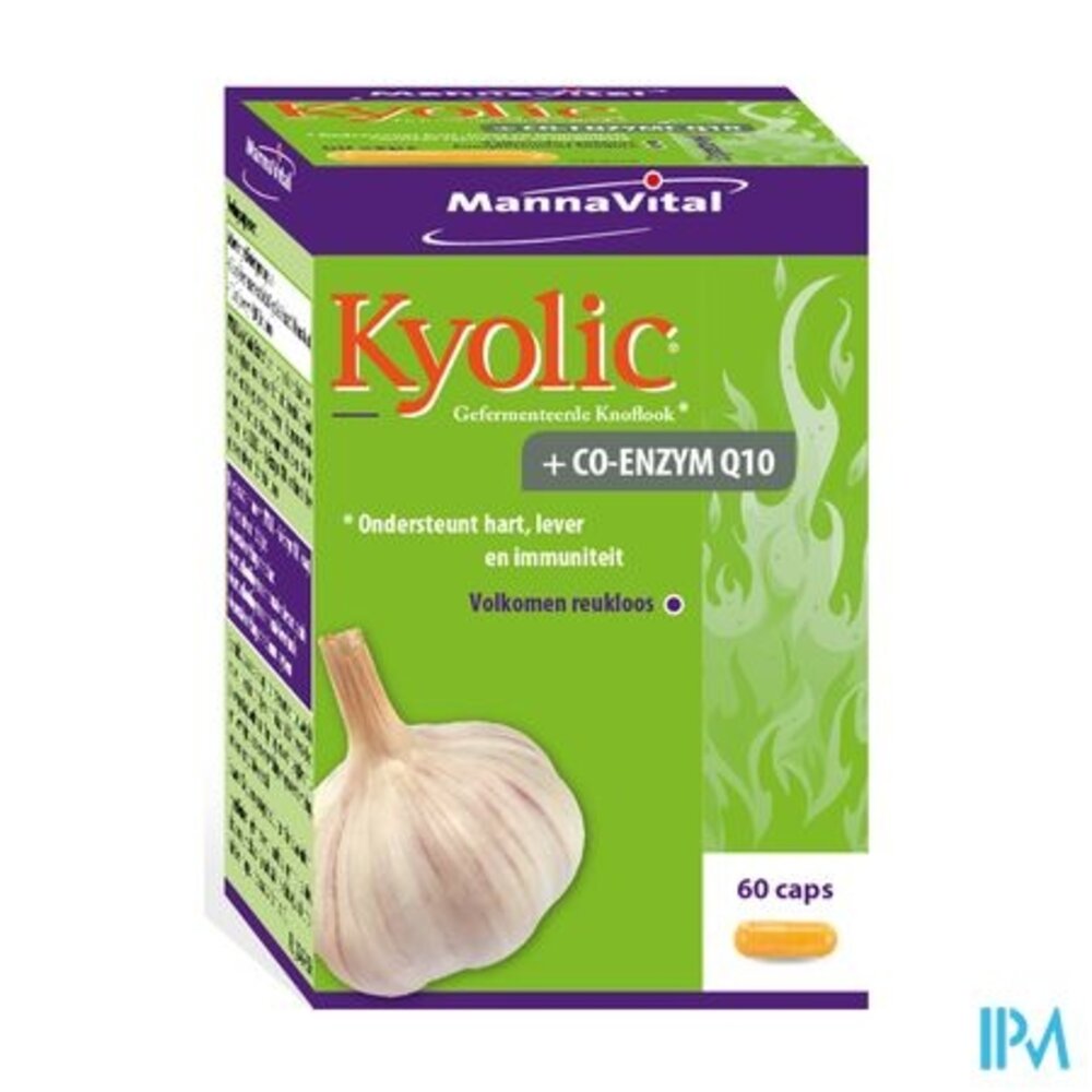 MANNAVITAL Mannavital Kyolic + Co-enzym Q10 Caps 60