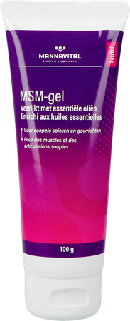 MANNAVITAL Mannavital Msm-gel Gel 100g