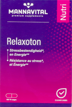 MANNAVITAL Mannavital Relaxoton Comp 60