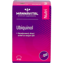 MANNAVITAL Mannavital Ubiquinol Caps 60