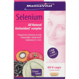 MANNAVITAL Mannavital Selenium Nf V-caps 60