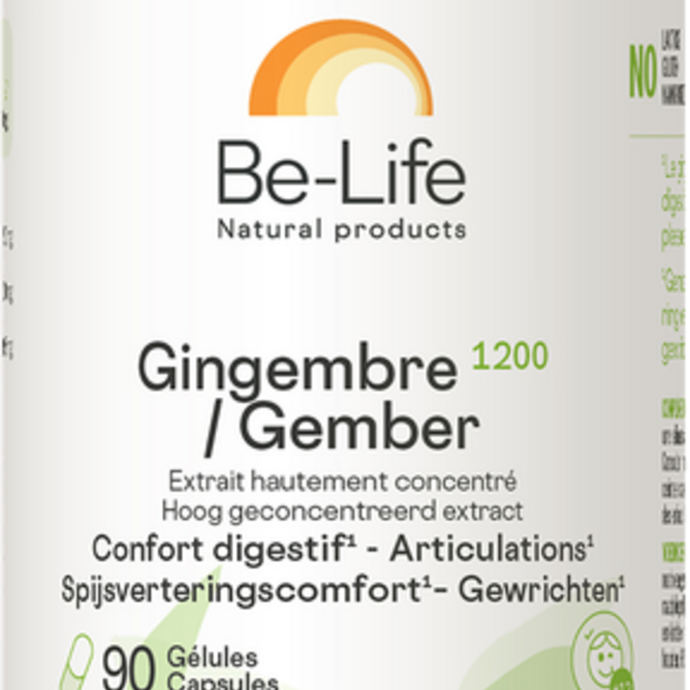 Be-life / Biolife /Belife Gingembre 1200 Be Life Caps 90