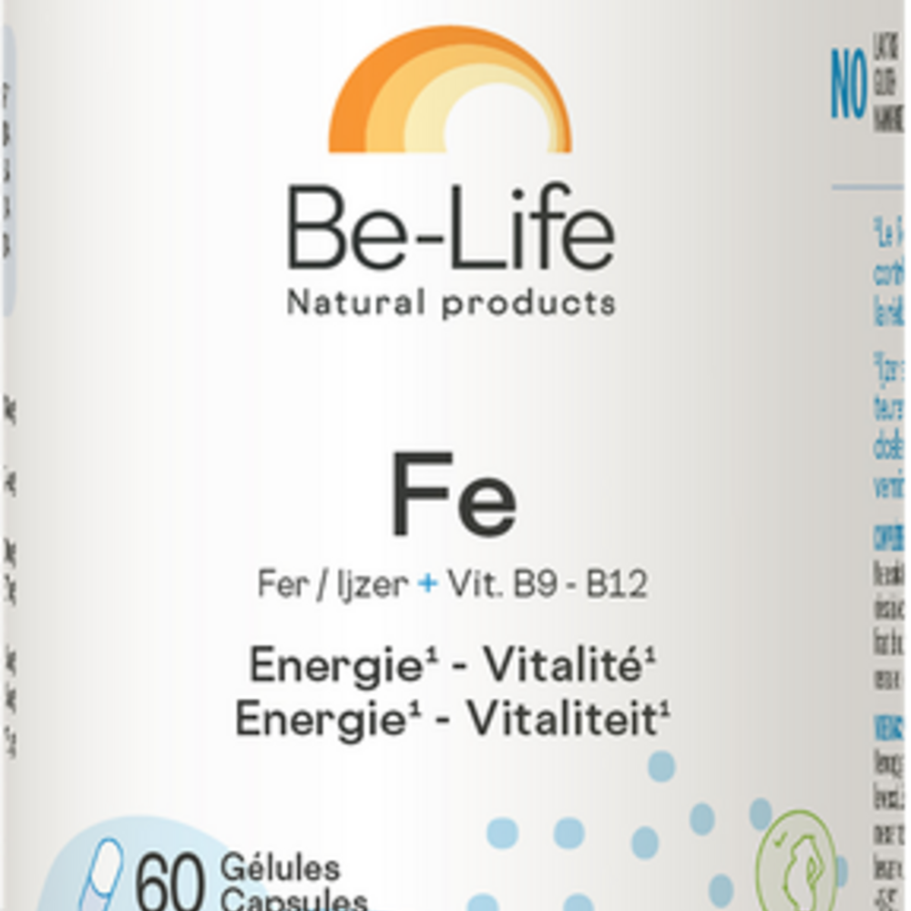 Be-life / Biolife /Belife Fe Minerals Be Life Nf Gel 60x100mg
