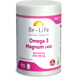 Be-life / Biolife /Belife Omega 3 Magnum 1400 Be Life Caps 90 Pf01212
