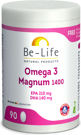 Be-life / Biolife /Belife Omega 3 Magnum 1400 Be Life Caps 90 Pf01212