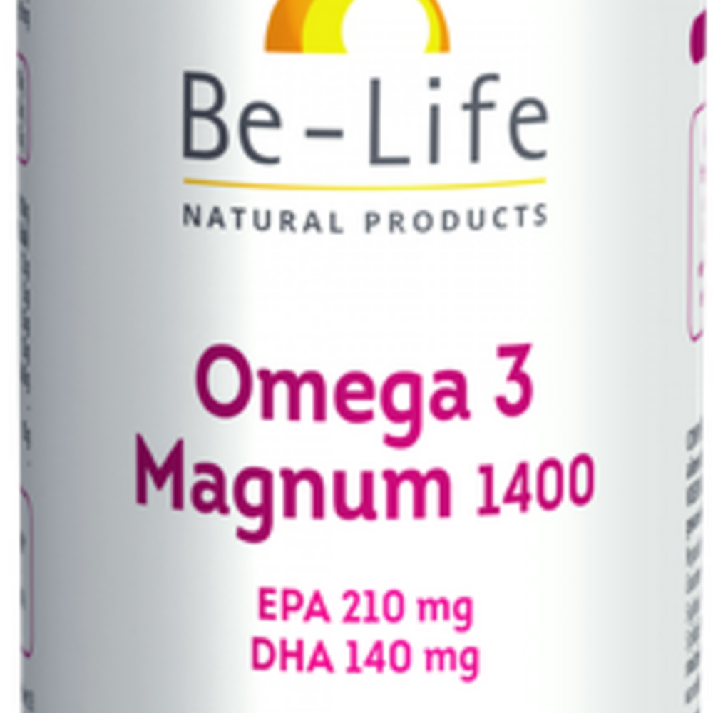 Be-life / Biolife /Belife Omega 3 Magnum 1400 Be Life Caps 140 Pf01213