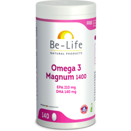 Be-life / Biolife /Belife Omega 3 Magnum 1400 Be Life Caps 140 Pf01213
