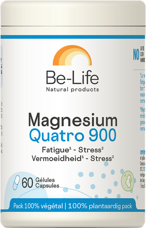 Be-life / Biolife /Belife Magnesium Quatro 900 Be Life Pot Caps 60
