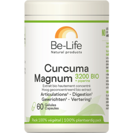 Be-life / Biolife /Belife Curcuma Magnum 3200 Be Life Bio Pot Caps 60