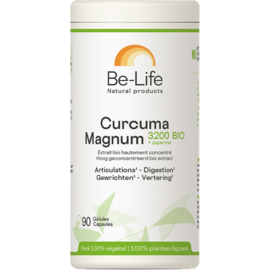 Be-life / Biolife /Belife Curcuma Magnum 3200 Be Life Bio Pot Caps 90