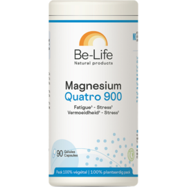 Be-life / Biolife /Belife Magnesium Quatro 900 Be Life Pot Caps 90