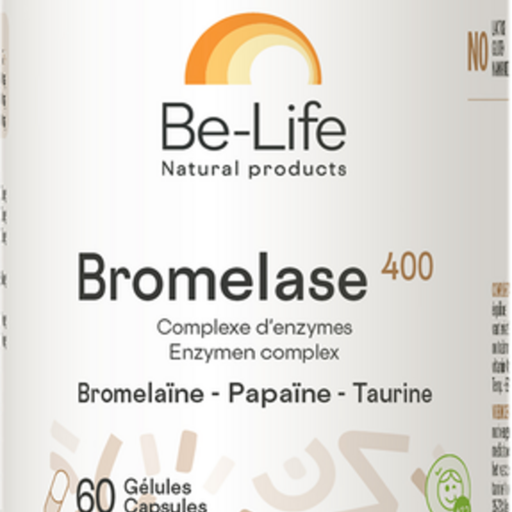 Be-life / Biolife /Belife Bromelase 400 Enzymes Be Life Nf Pot Gel 60