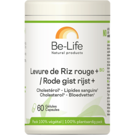 Be-life / Biolife /Belife Gist Rode Rijst Bio Be Life Caps 60