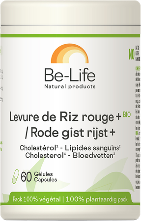 Be-life / Biolife /Belife Levure Riz Rouge Bio Be Life Caps 60