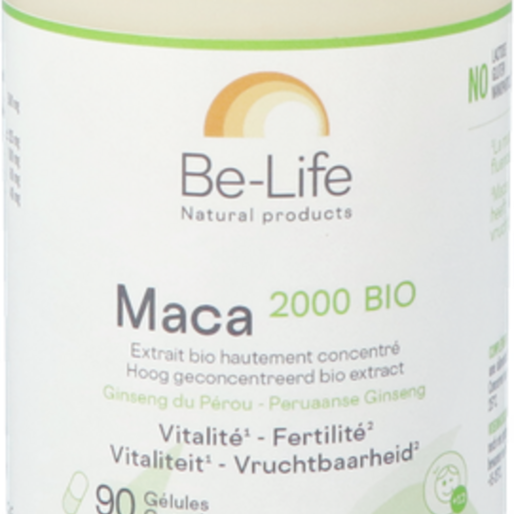 Be-life / Biolife /Belife Maca 2000 Bio Be Life Nf Pot Caps 90 Verv.3507027