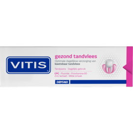 Vitis Gezond Tandvlees Tandpasta met 0,05% Cetylpyridinium Chloride (CPC) 31414
