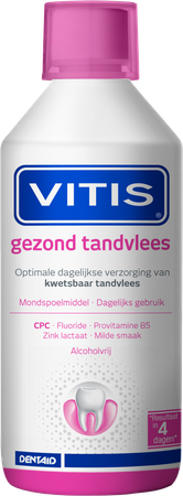 Vitis Gencives Saines Bain Bouche 0,05% Cpc 500ml