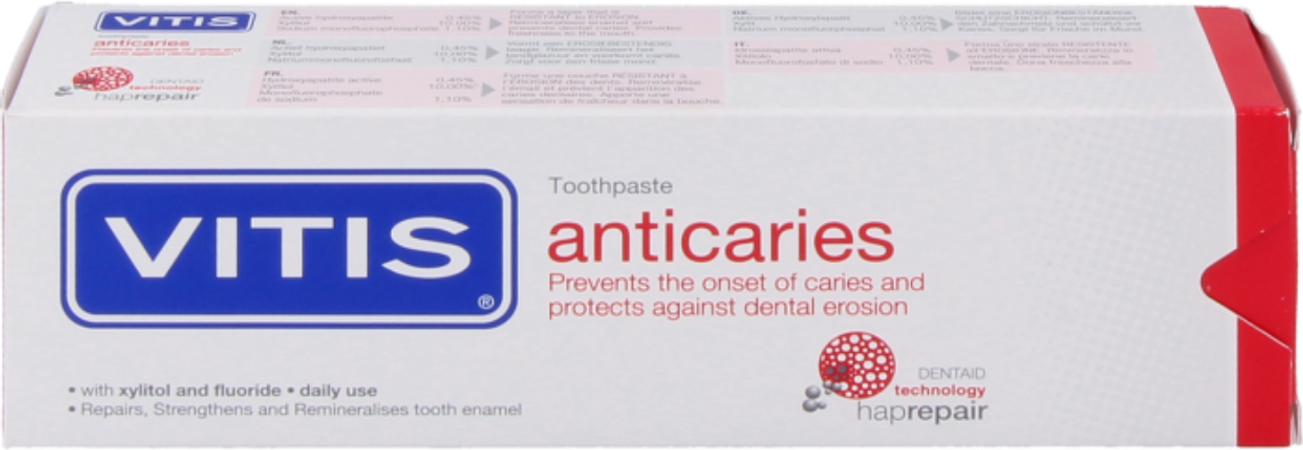 Vitis Anti-caries Tandpasta 31894